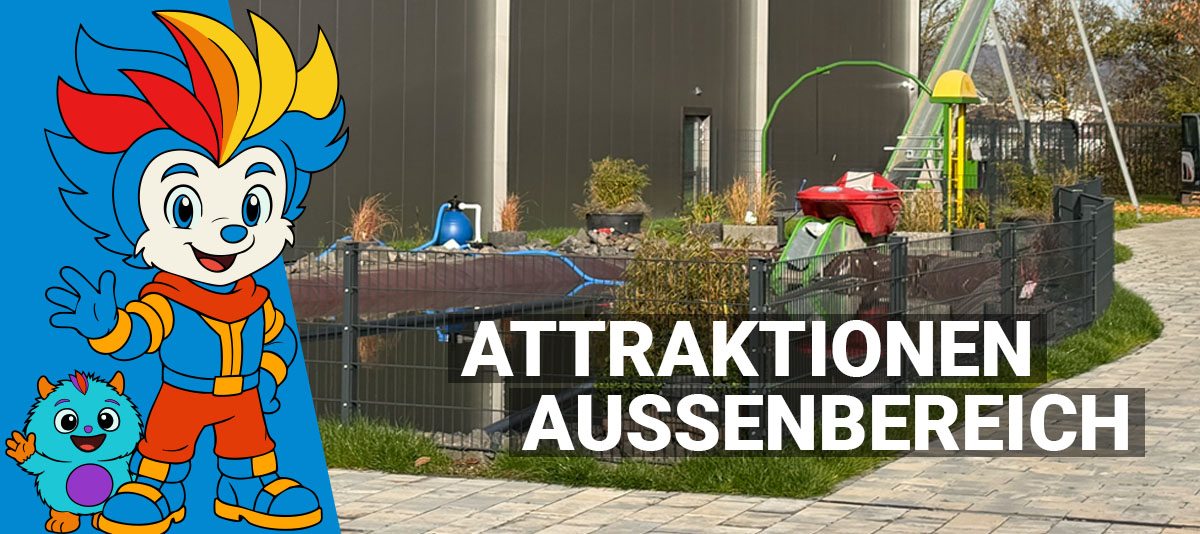 Attraktionen im Aussenbereich