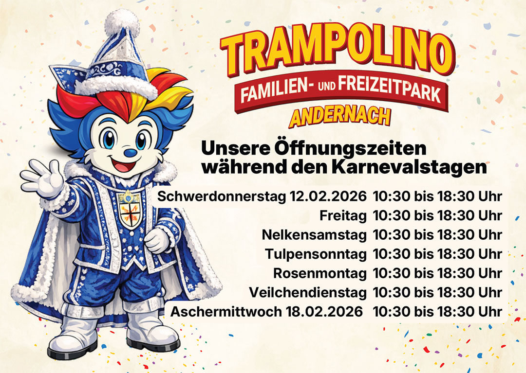 Öffnungzeiten Karneval